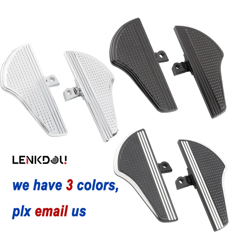 Mini estriberas de motocicleta para Harley Sportster Touring Softail Bobber Foto 2 de 4