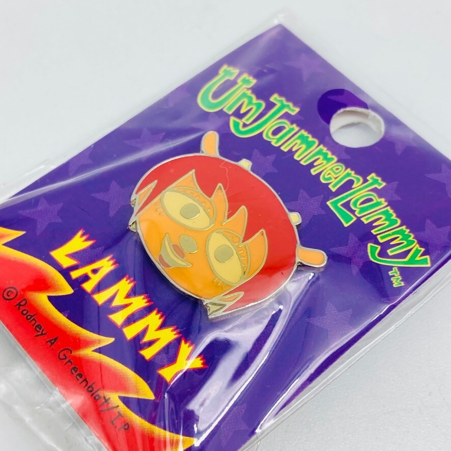 Um Jammer Lammy Vintage Face Pin Japan Sony PlayStation Kawaii