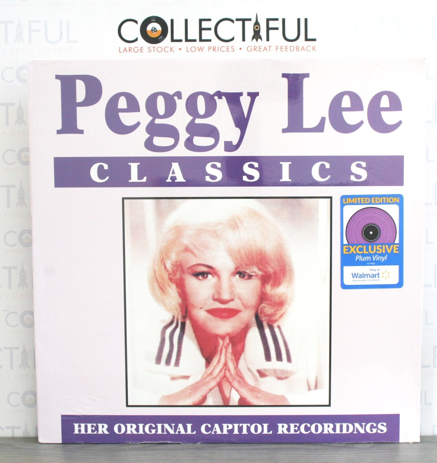 PEGGY LEE - CLASSICS - 2021 EXCLUSIVE PLUM VINYL LP RECORD  *SEALED🔥