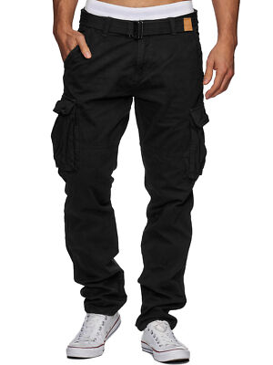 Indicode Herren Cargohose William-Rangerhose Männer Outdoor Hose Cargo Pants