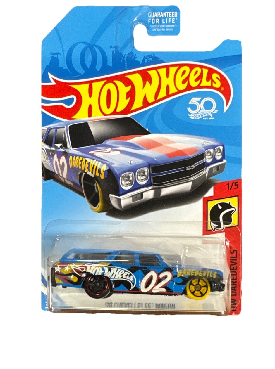 Hot Wheels 70 Chevelle SS Wagon HW Daredevils 50th Anniversary 1/5