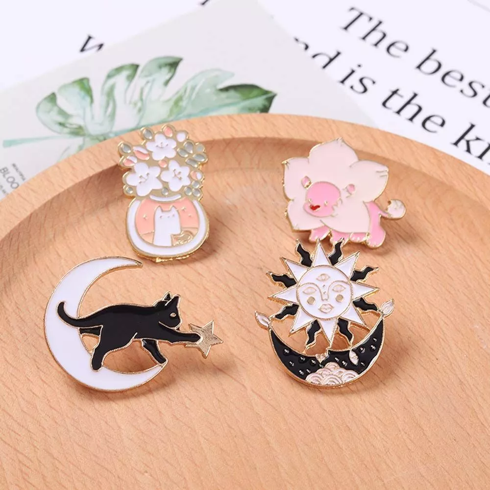 Cat hotsell brooches ebay