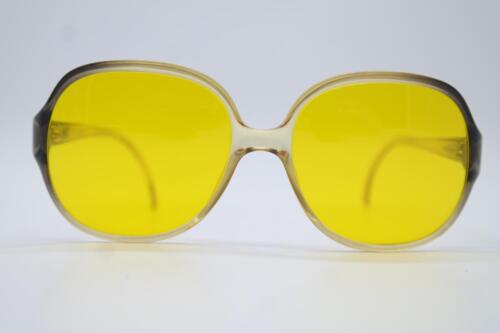 Vintage Sonnenbrille Viennaline 1088 Braun Transparent Oval sunglasses Brille - Bild 1 von 6