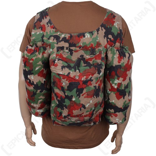 Original Swiss Army M70 Rucksack Bag Military Surplus Camo Vintage