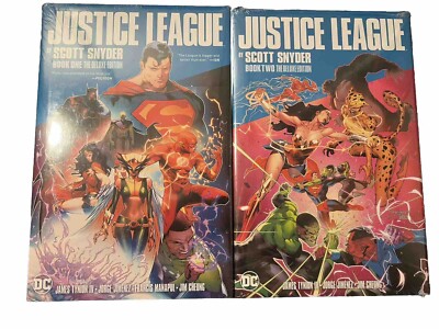 Justice League by Scott Snyder The Deluxe Edition #1  & #2