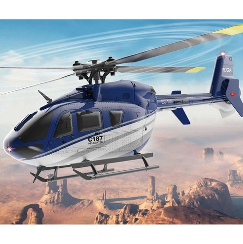 RC Fernbedienung Hubschrauber C187 Gyroskop Stabilisierung Höhe halten Geschenk - Bild 2 von 12