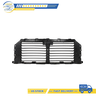 Radiator Upper Grille Shutter With Motor For 2021 2022 2023 Ford F-150