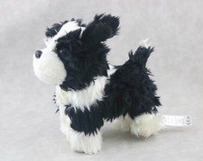 American Girl Saige Rembrandt Black White Border Collie cane peluche per bambola 18''