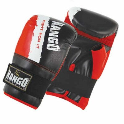 BOXHANDSCHUHE BOXSACKHANDSCHUHE LEDER PU MMA TRAINING KAMPFSPORT PROFI
