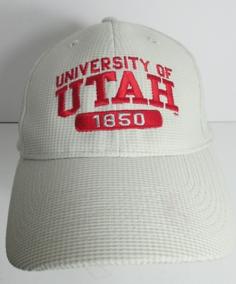 Utah Utes Hat Fitted Lg XL Football University NCAA USA Embroidery Cap 
