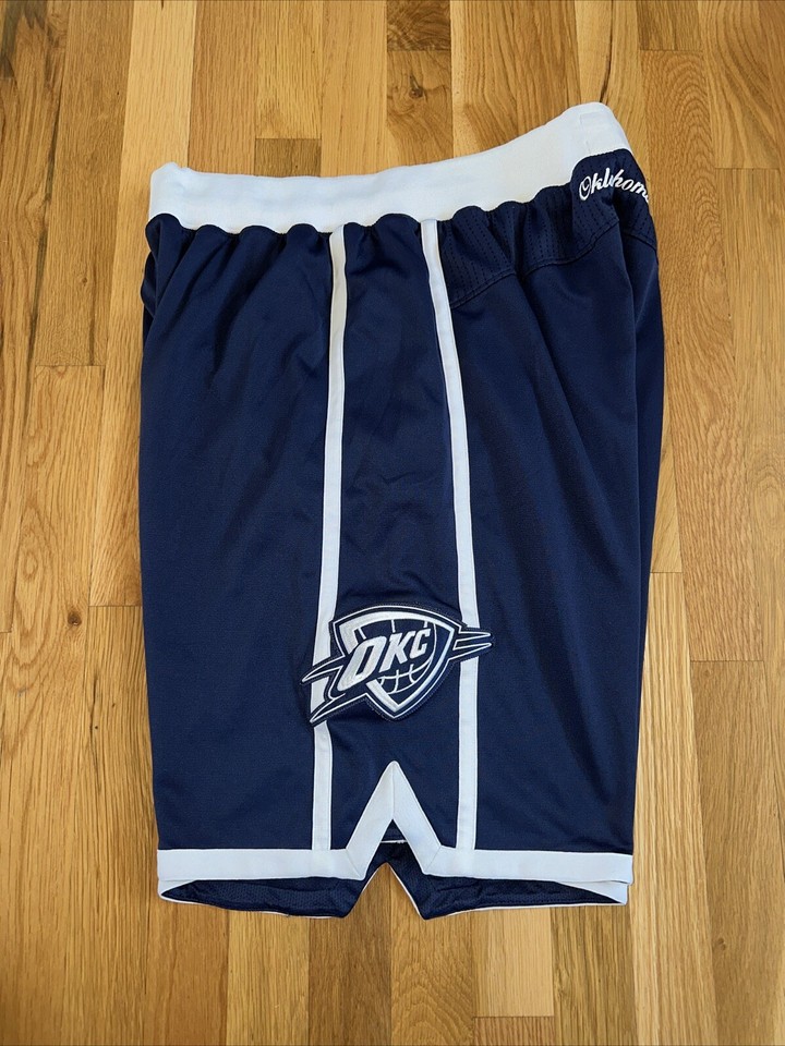 Oklahoma City Thunder Adidas Swingman Basketball Shorts Mens XL