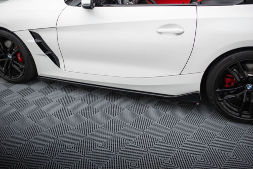 Faldón lateral aproximación listones copa para BMW Z4 M40i / paquete M G29 lavado de cara negro - Imagen 1 de 7