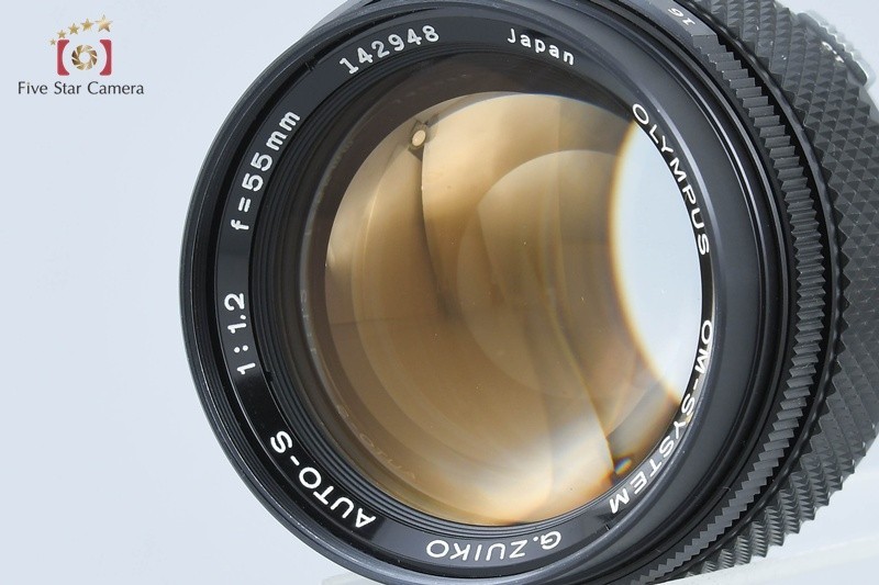 光学良品 OLYMPUS G.ZUIKO AUTO-S 55mm f 1.2 Olympus OM G.Zuiko Auto-S 55mm F/1.2 [MC] | LENS-DB.COM