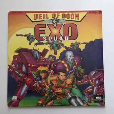Exo Squad Volume 2 Veil Of Doom OOP Rare Laserdisc NEW! Factory Sealed!