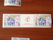 TAAF AERIEN ** MNH PA 107A Bicentenaire Paire ANNEE 1989
