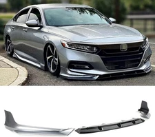 For 2018 2019 2020 Accord sliver YF Style Front Bumper Lip Splitter Kit