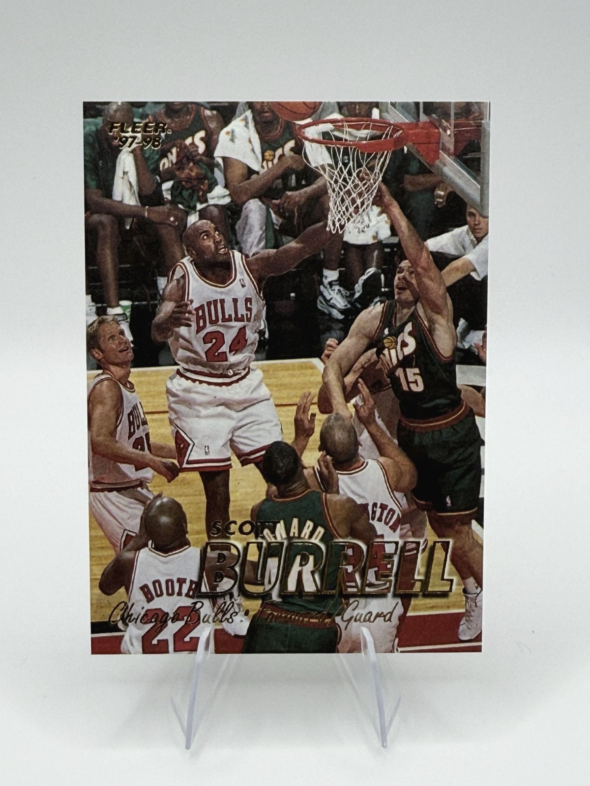 1997-98 Fleer - Scott Burrell #299 Crystal