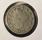 Photo of a 1891-P Liberty Nickel from an eBay listing that sold on Jul 15, 2026