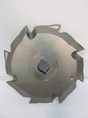 Leitz Woodworking Tools 735110651, DIA, 60°, 9'', 30mm Bore V-Groove Cutter USED