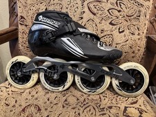 Bont Jet Inline Speed Skates Size 39 US 7 6061-T6 frames with 110mm wheels