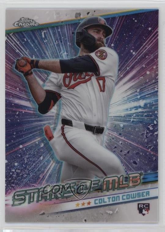 2024 Topps Update Stars of MLB Chrome Colton Cowser #CSMLB-67 6a6