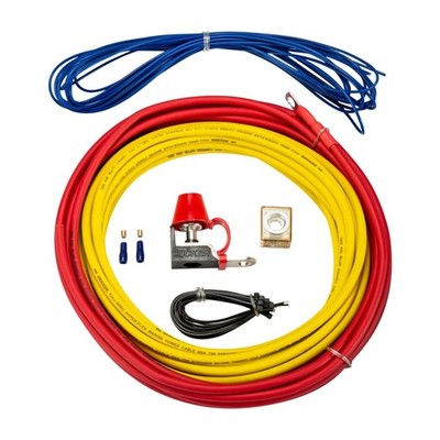Open Box Kicker 47KMPK8 Marine-Grade Amplifier Wiring Power Kit (8 Gauge)