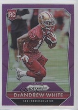 2015 Panini Prizm Rookies Violet Prizm DeAndrew White #225 02pq