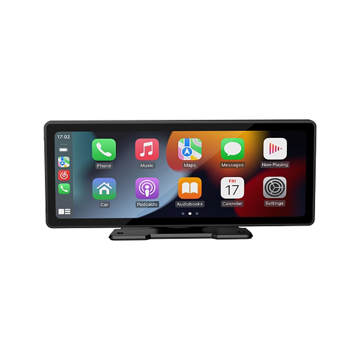 Écran CarPlay 10.26 pouces Avizar avec double fixation et liaison audio sans fil