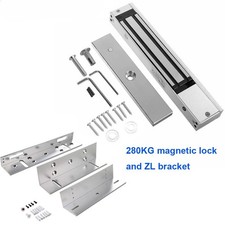 180kg 350lbs 280KG 600lbs Magnetic Lock DC 12V Single Door Electromagnetic Lock