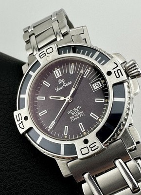 LUCIEN ROCHAT RO-SUB 500 Swiss Automatic 500m Diver Stainless Steel Complete Set