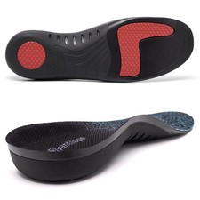 Plantar Fasciitis Insoles for Men Women, 220 lbs Heavy Duty Support Pain Relief