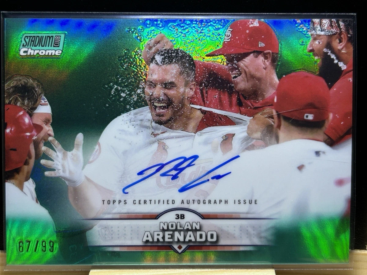 Nolan Arenado auto 50シリ topps 【公式通販】