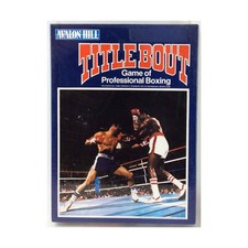 Avalon Hill Boardgame Title Bout (1979 Ed) Box Fair/NM