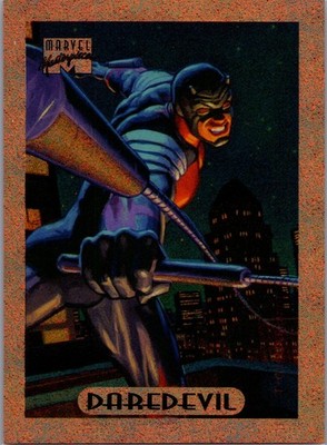 Daredevil - 1994 Fleer Marvel Masterpieces Bronze Holofoil Wal-Mart Exclusive #3