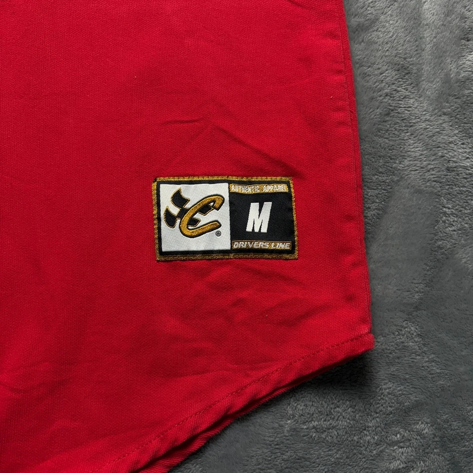 Camiseta deportiva de carreras vintage Chase Authentics Dupont con acabados automotrices para hombre roja mediana Foto 2 de 4