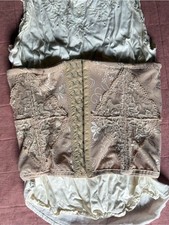 Vintage Lace Waist Cincher Shapewear- Size Small- Corset Top
