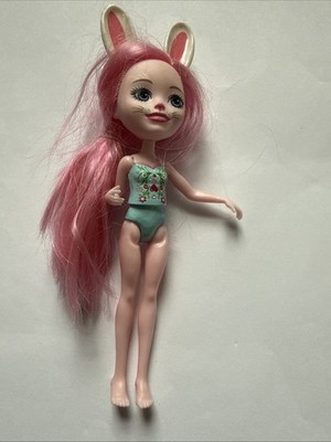 Enchantimals Bree Bunny Rabbit Doll Pink Hair Mattel
