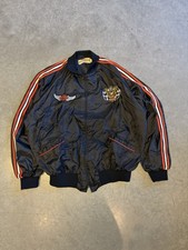 Vintage 70s Harley Davidson Nylon Striped Rac...