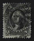 CKStamps: US Stamps Collection Scott#97 12c Washington Used CV$275