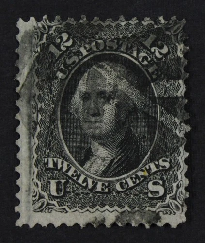 CKStamps: US Stamps Collection Scott#97 12c Washington Used CV$275
