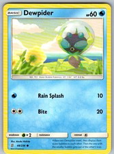DEWPIDER 48/236 COMMON UNIFIED MINDS POKEMON NEAR MINT