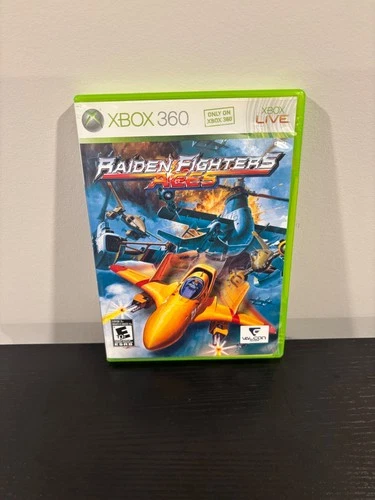 Raiden Fighters Aces (Microsoft Xbox 360) CIB Complete with Manual Tested