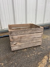 Wooden Vintage French Apple  Crate Boxes Storage Fruit Box Crates