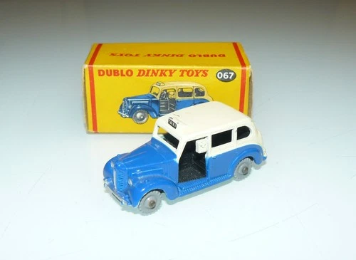 Vintage Dublo Dinky - Austin Taxi , #067 Good Plus, Original Box
