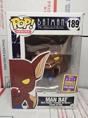 Funko Pop! Vinyl: Heroes Man Bat 189 Batman the Animated Series Summer Con 2017