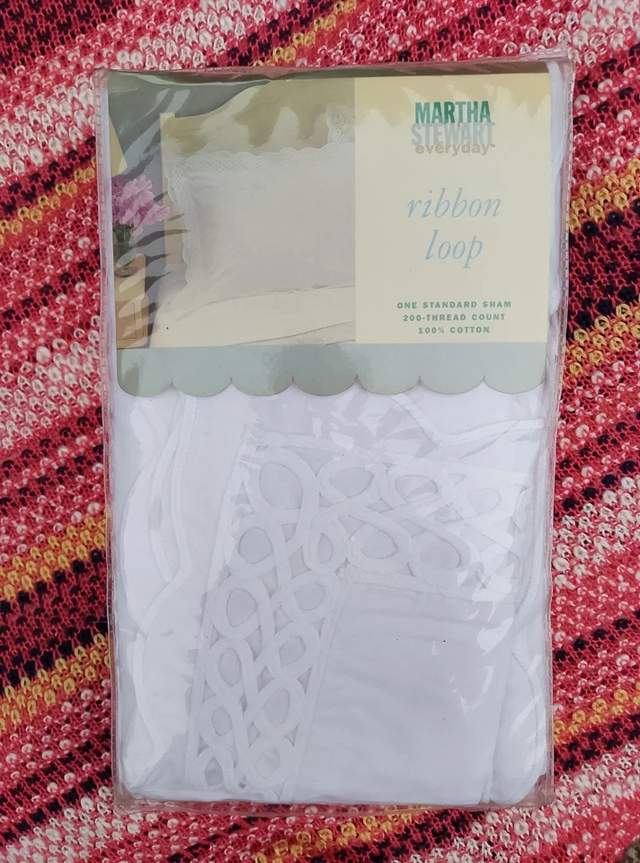 Lazo de cinta diario Martha Stewart farsa estándar 200 hilos 100 % algodón Foto 4 de 4