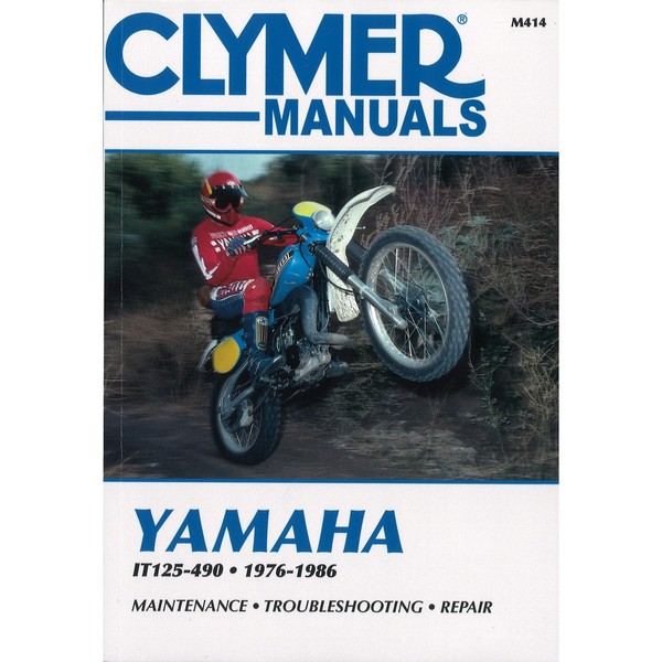 Yamaha IT125-490 (1976-1986) Reparaturanleitung Clymer-image