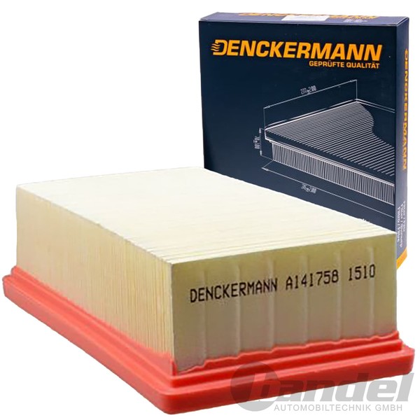 Denckermann Luftfilter Passend FüR CitroËN C-ELYSEE C3 C4 DS3 DS DS Opel Corsa-image