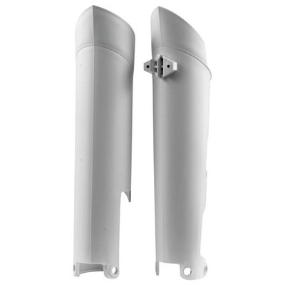 Acerbis Lower Fork Cover Set White For KTM 300 XC-W (E-Start) 2008-2015