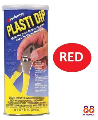 #ad RED 14.5oz Performix PLASTI DIP Plastic Multi Rubber Grip Coating Handle Tool $17.99
